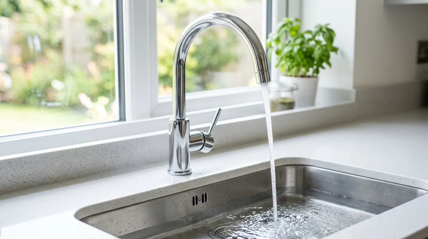 Local Plumbing Master Pros same day plumber fixing a faucet in Hampton Manor, NY